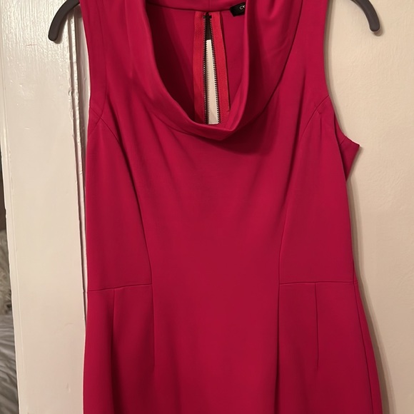 Pink Sleeveless Cowl Neckline - Picture 2 of 8